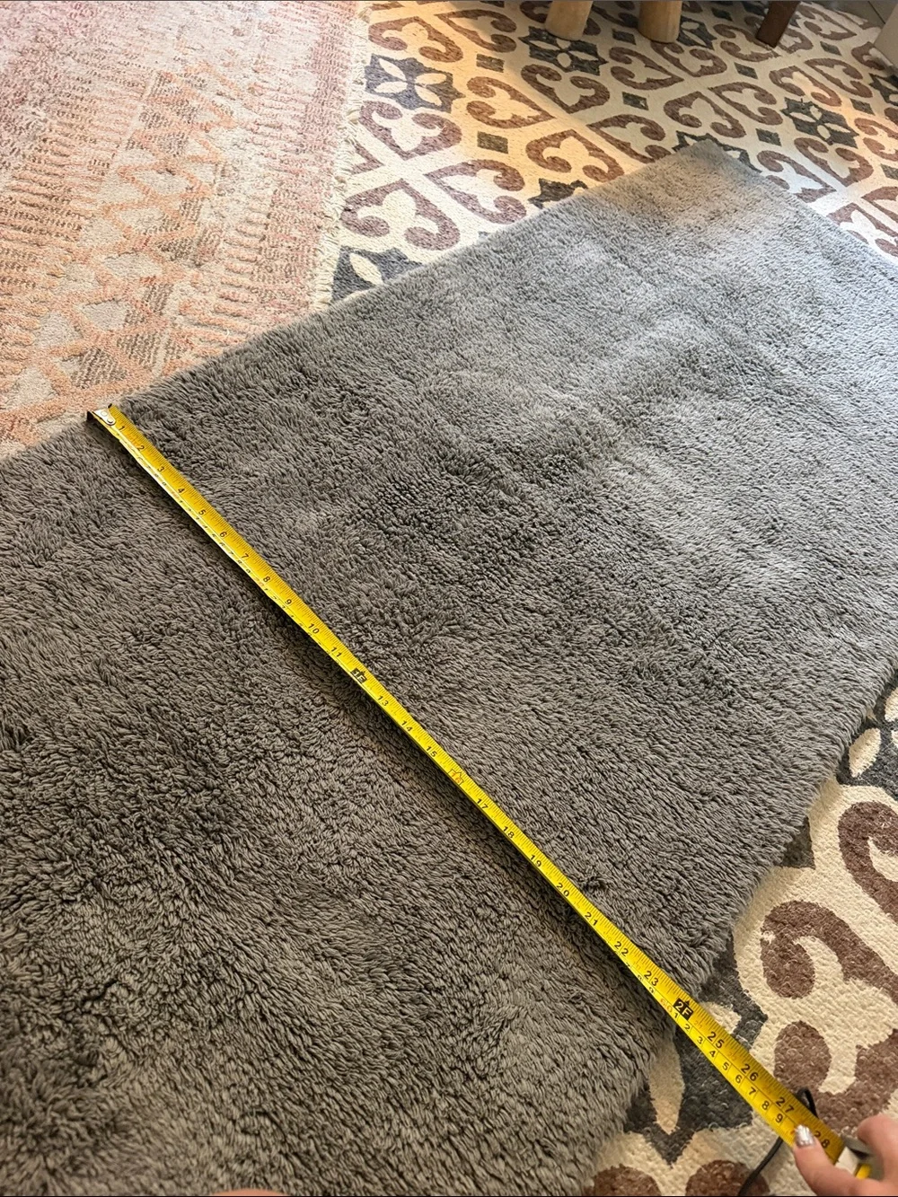 Pottery Barn plush shag